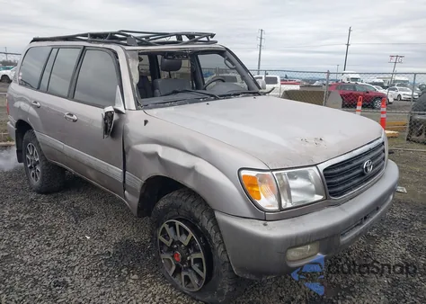 2002 Toyota Land Cruiser из США, поврежденный, VIN JTEHT05J522024521